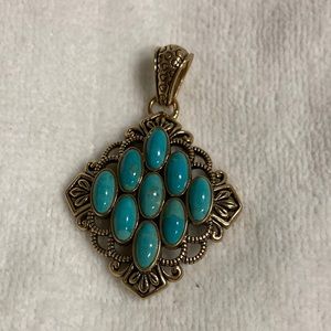 Gold filled with Turquoise stones